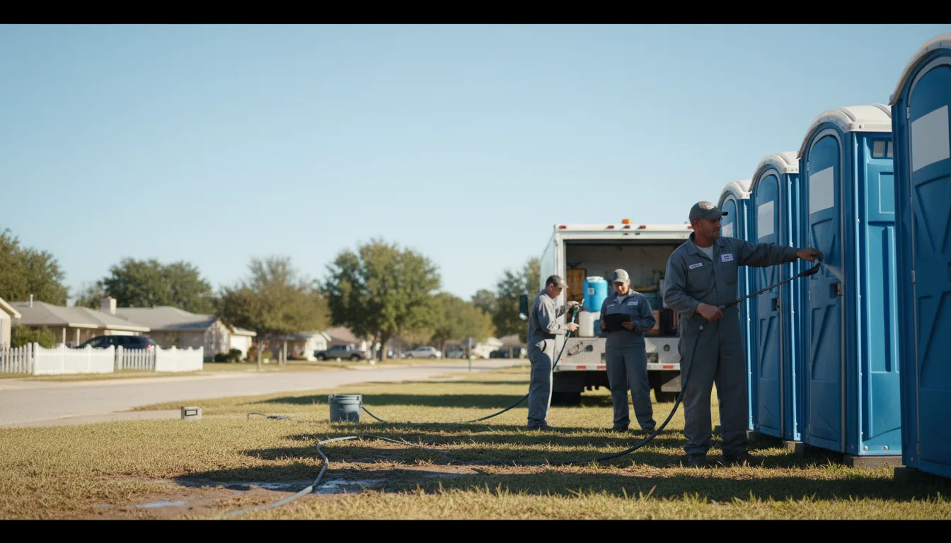 Long-Term Portable Toilet Rental in Angels Camp, CA near me